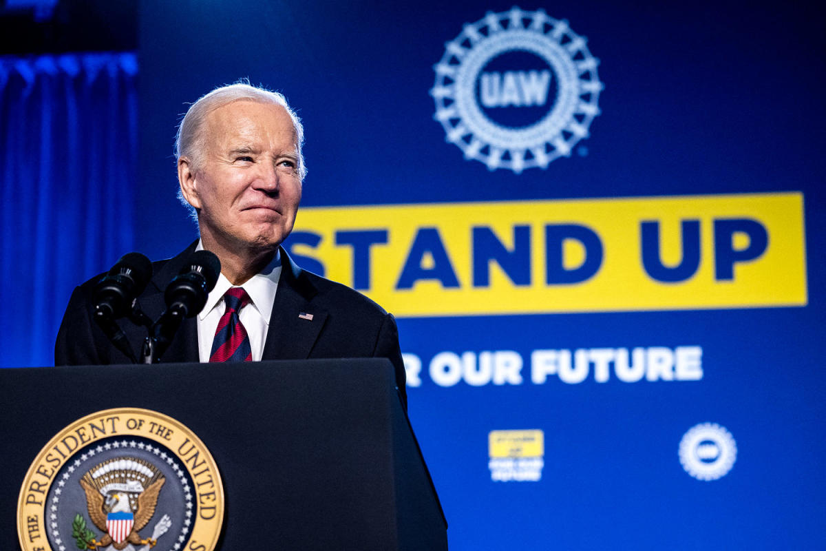 United Auto Workers union endorses Biden for president