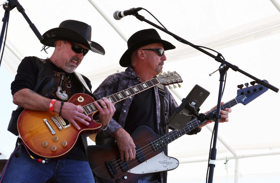 The band South Bound played during the 27th annual ChiliChowda Fest at the East Bridgewater Commercial Club on Saturday, Sept. 24, 2022.