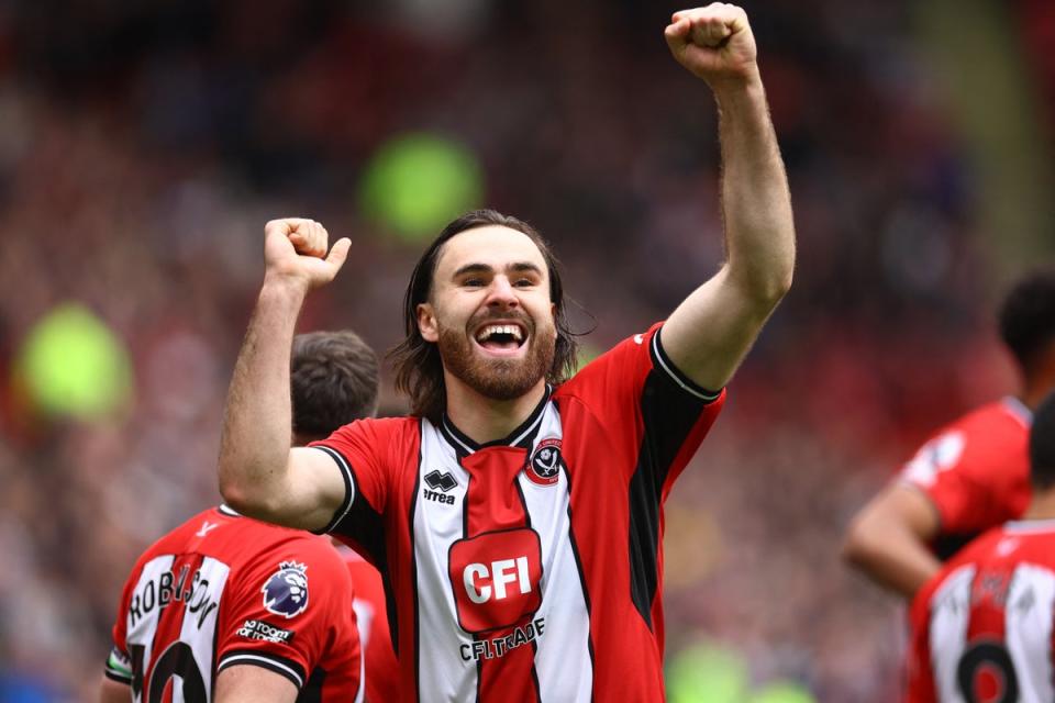 Ben Brereton Diaz could be a good signing for the Saints after a promising loan spell at Sheffield United. (REUTERS)