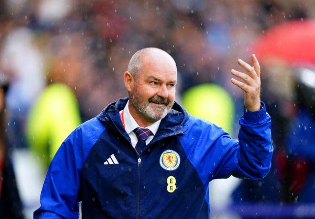 Scotland manager Steve Clarke 