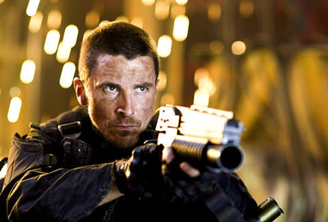 Christian Bale during 
 Terminator: Salvation