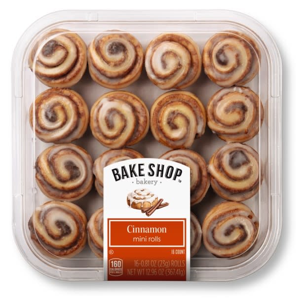 Bake Shop Mini Cinnamon Rolls<p>Aldi</p>