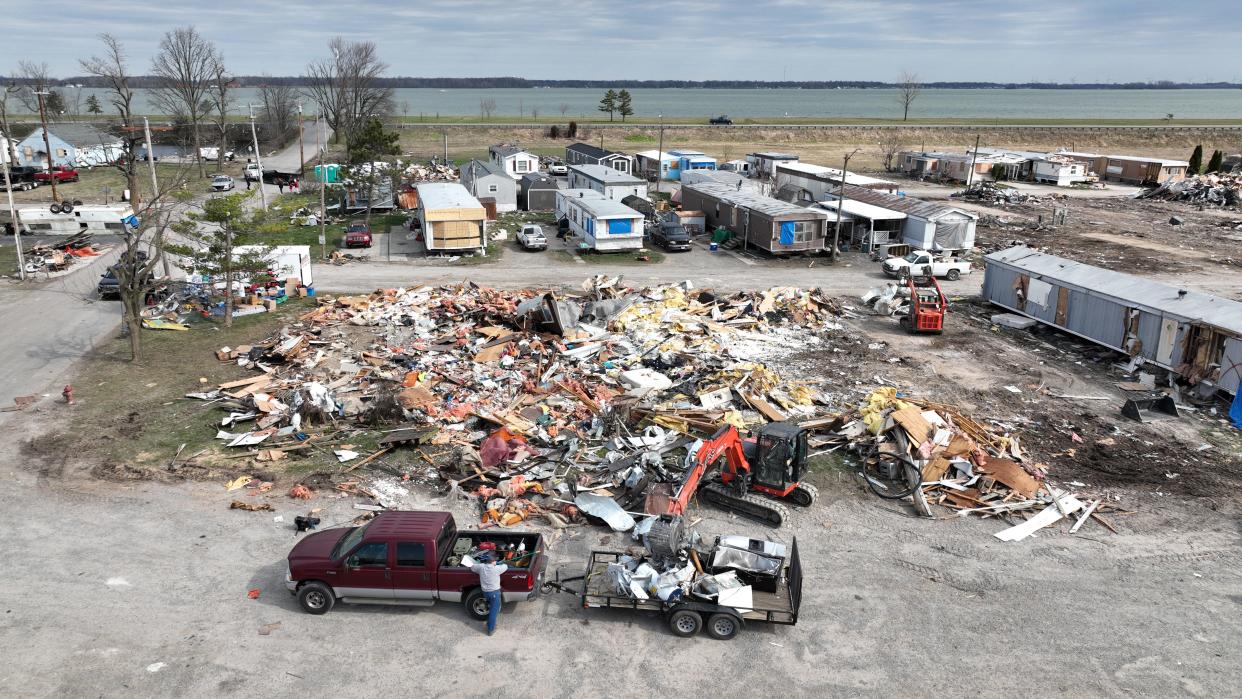 President Joe Biden declared a major disaster in Ohio on Thursday in response to the March tornadoes that tore through several central Ohio counties.