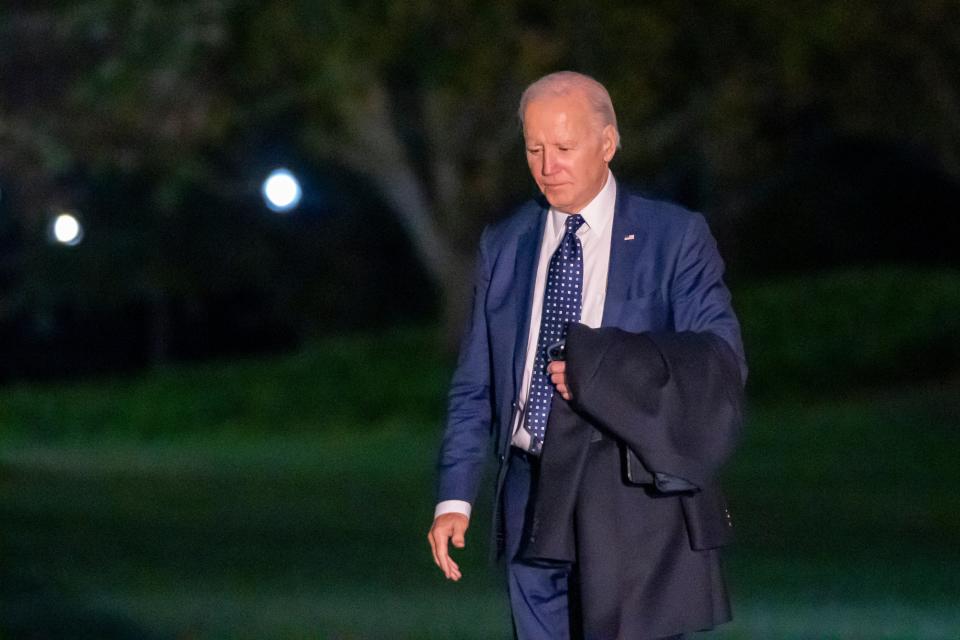 US president Joe Biden has said progress is being made regarding a humanitarian pause in fighting in Gaza (Copyright 2023 The Associated Press. All rights reserved.)