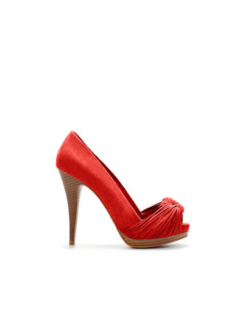 Knotted peep toe, $49.90