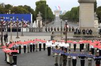 Bastille Day parade in Paris