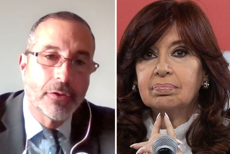 Jorge Gorini y Cristina Kirchner