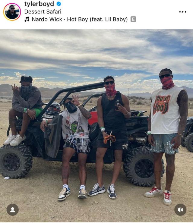 Bengals' Tyler Boyd posts vacay pic with Damar Hamlin, Ja'Marr