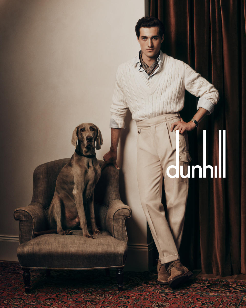 Dunhill fall 2024 campaign.