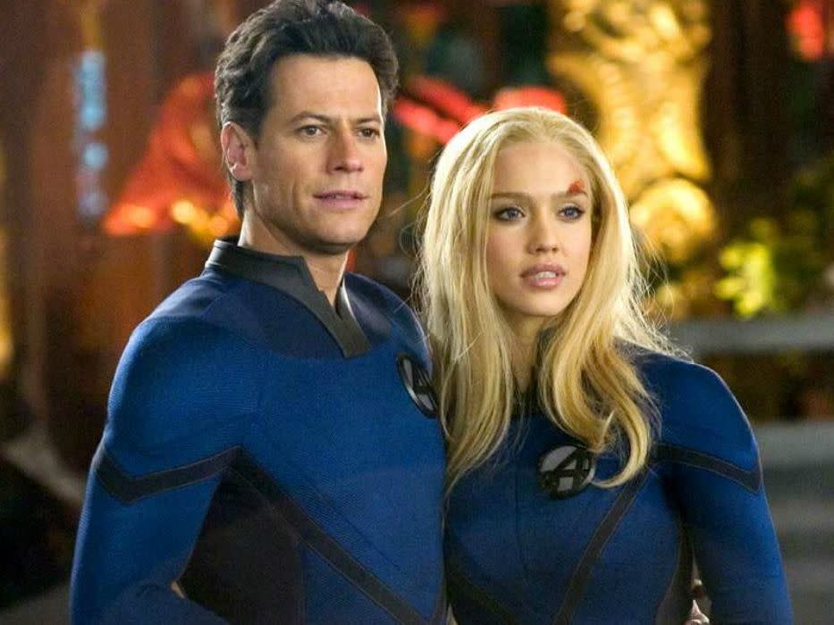 Ioan Gruffudd and Jessica Alba in 'Fantastic Four' (2005): Fox