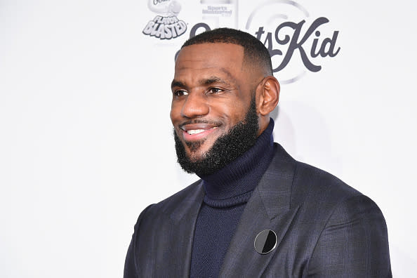 Basketball Player LeBron James attends the Sports Illustrated Sportsperson of the Year Ceremony 2016 at Barclays Center of Brooklyn on December 12, 2016 in New York City. (Photo by Slaven Vlasic/Getty Images for Sports Illustrated)