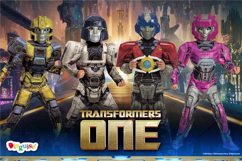 Disguise Announces New Rights and Distribution for Paramount Animation Hasbro's TRANSFORMERS ONE Costumes and Accessories