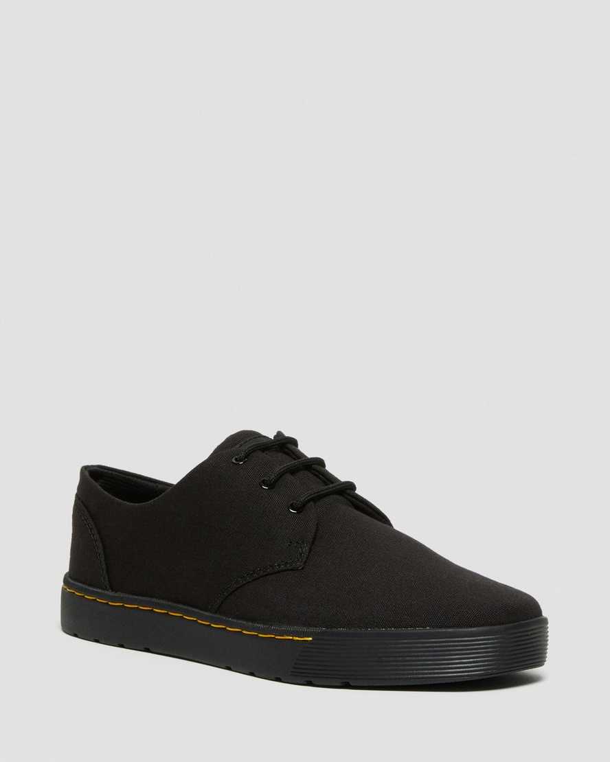 Black Dr. Martens Cairo Low Canvas shoe