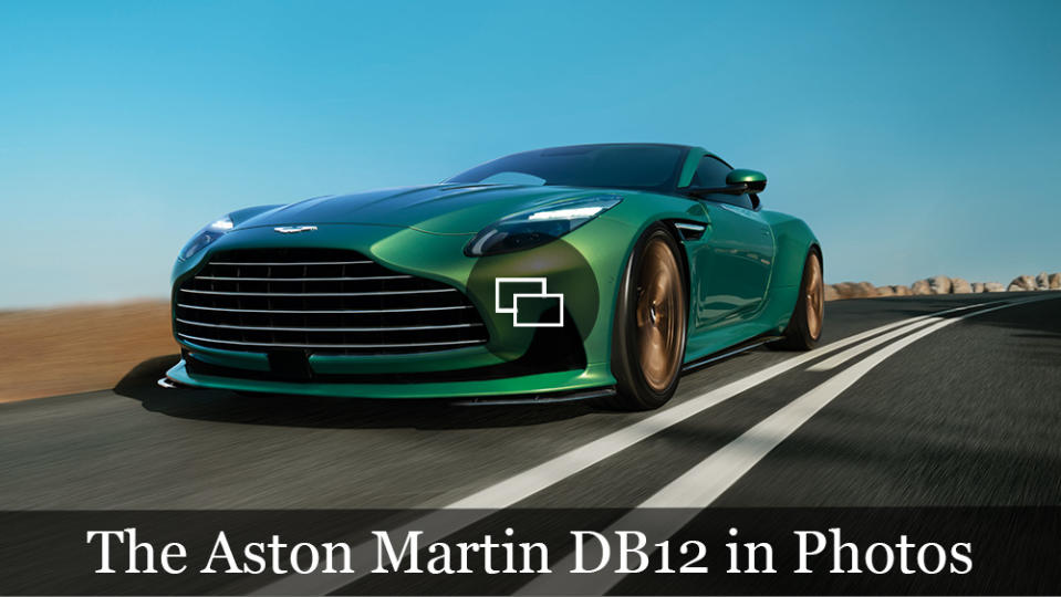 The Aston Martin DB12 in Photos