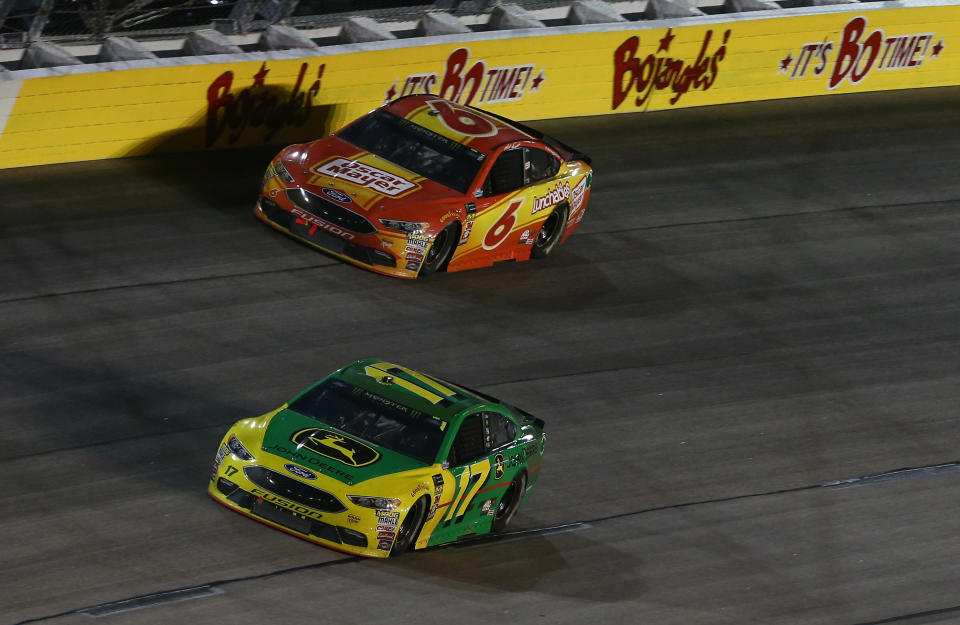 Neither Roush Fenway car made the playoffs in 2018. (Photo by Sarah Crabill/Getty Images)