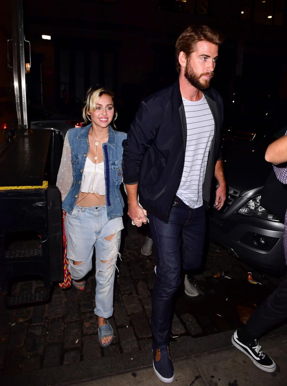 Despite their break up Liam couldn't get away from Miley. He ended up buying a property in Malibu where Miley had recorded her first album. Talk about fate. The couple are pictured here in 2016 in NYC. Source: Getty