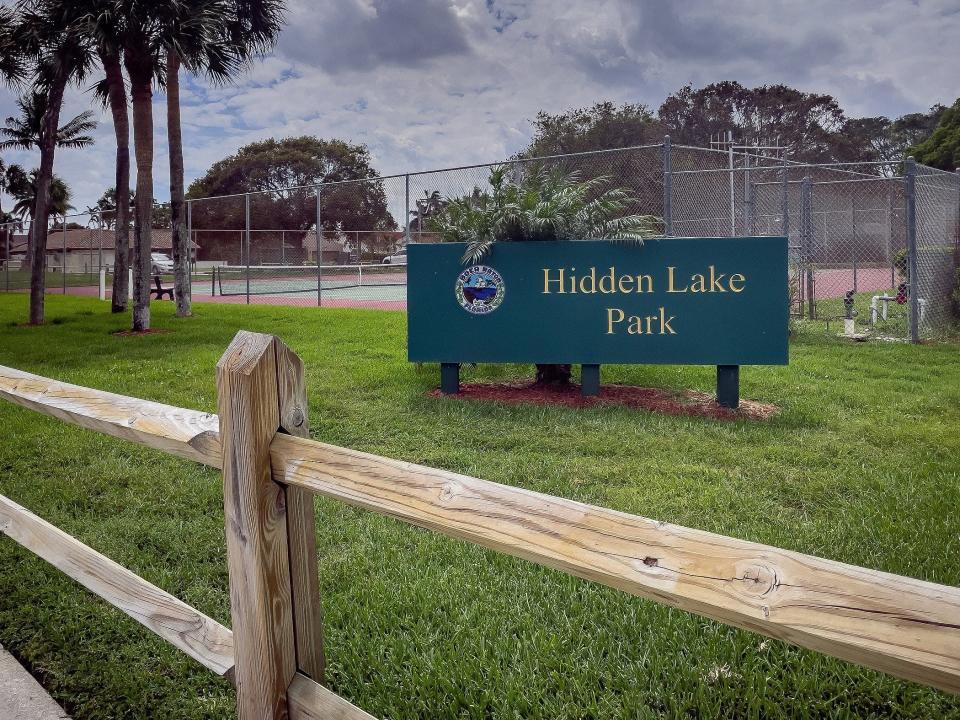 Hidden Lakes Park pickleball courts are operated by the city of Boca Raton.