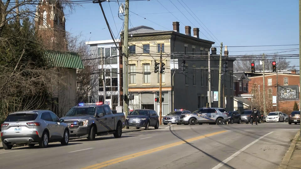 Craig Greenberg, a mayoral candidate in Louisville, Ky., was allegedly targeted in a shooting in Butchertown on Monday morning, prompting Louisville Metro Police Department officers to close down Story Avenue. (WAVE3)