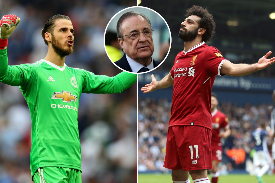 Transfer targets: Could Premier League stars David de Gea and Mo Salah be on the verge of a move to Real Madrid?