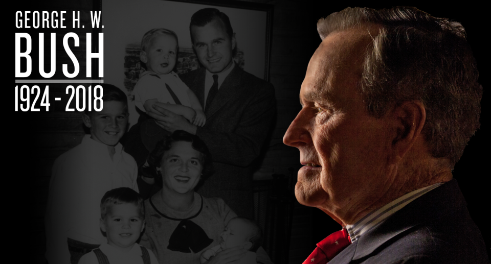 Former President George H.W. Bush dies at 94. (AP)