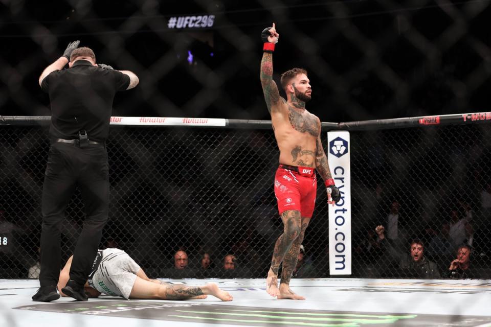 Garbrandt knocked Brian Keller out cold in his most recent fight (Getty Images)