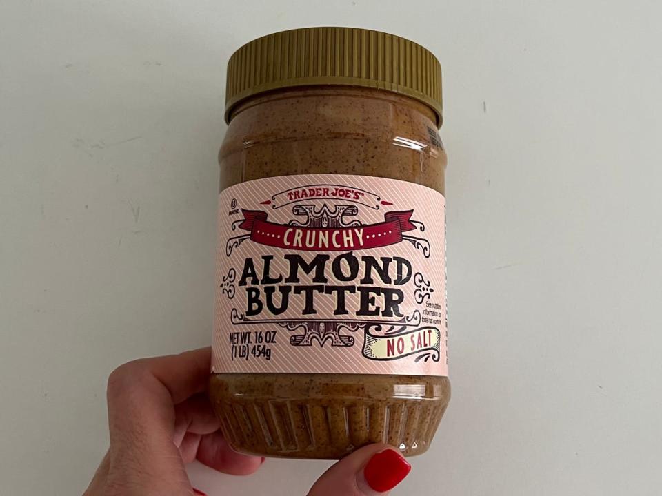 Trader Joe's crunchy almond butter