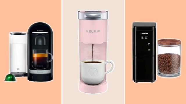 Get your coffee fix with the best  deals on coffee makers