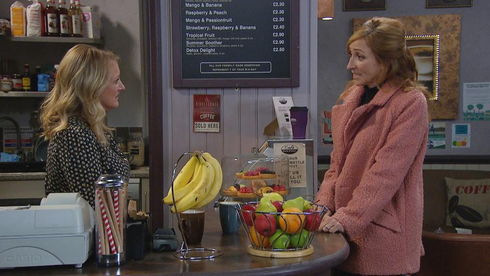 Tuesday, October 11: Laurel disapproves of Nicola's behaviour