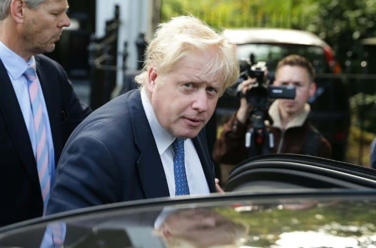 Foreign Secretary Boris Johnson is headed to Brussels to set about building bridges with European peers angry at his role in taking Britain out of the bloc
