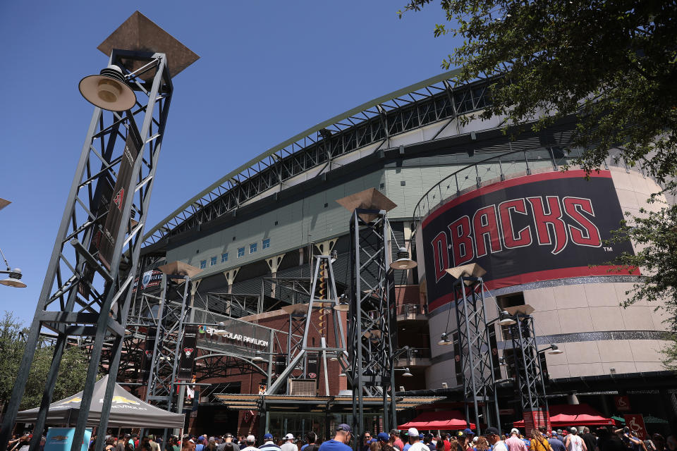Officials in Henderson, NV attempted to lure the Diamondbacks after team's dispute with Maricopa County in Arizona. (Photo by Christian Petersen/Getty Images)