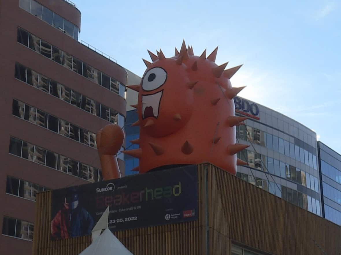 The annual Beakerhead festival made its return to Calgary this weekend. (Tom Ross/CBC - image credit)