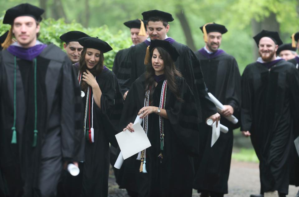 Widener University Delaware School of Law honors 151 graduates in its 44th commencement ceremony Saturday, May 19, 2018.