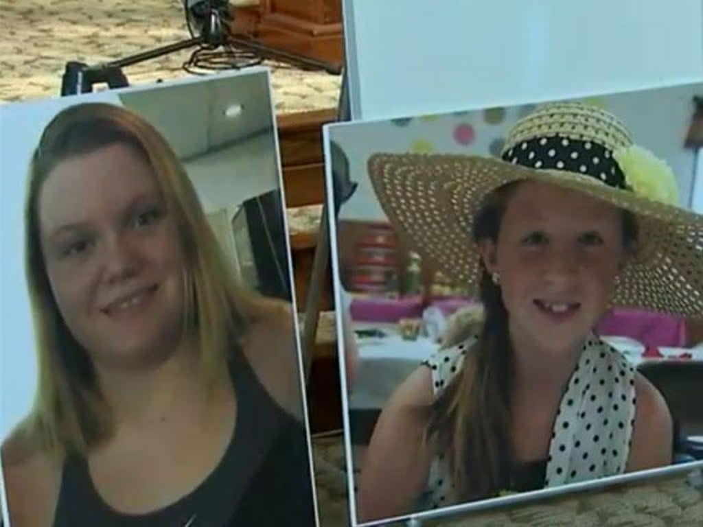 Best friends Libby German (left) and Abby Williams (right) were murdered when they went on a hike together in 2017   (ABC)