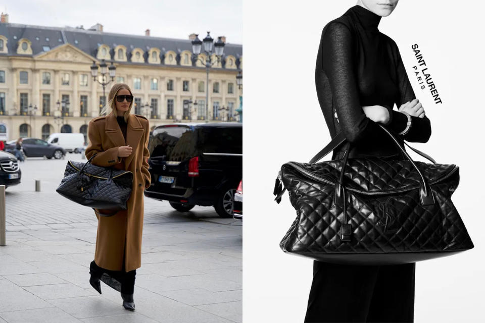 擋不住的帥：Saint Laurent 下款 It Bag，瞄準 ES GIANT 皮革旅行袋！