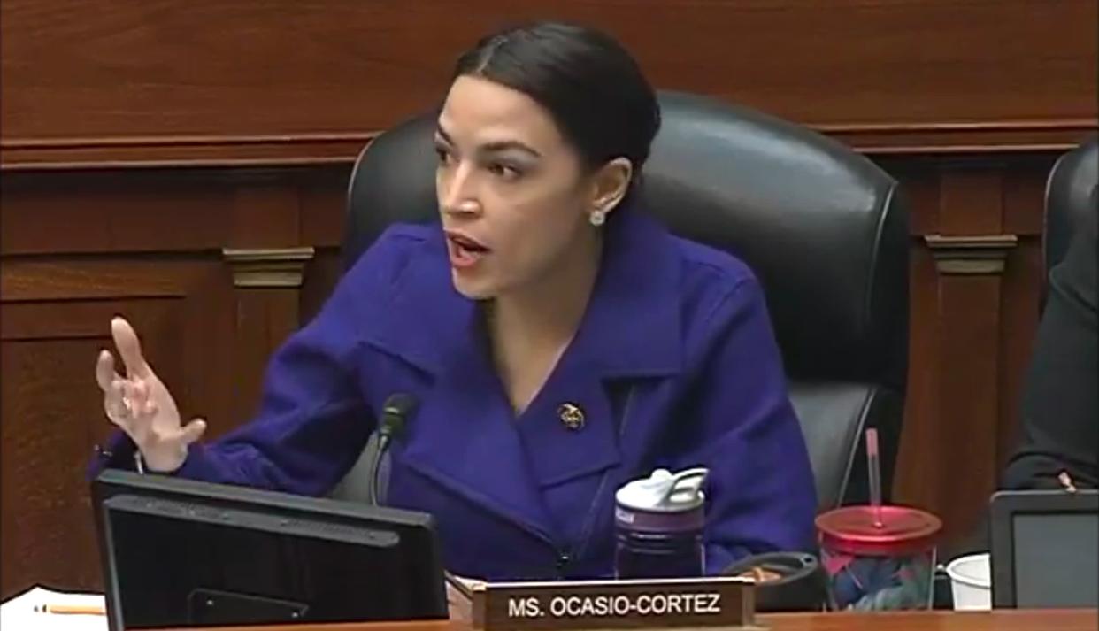 Rep. Alexandria Ocasio-Cortez, D-N.Y. (Screengrab via House.gov)