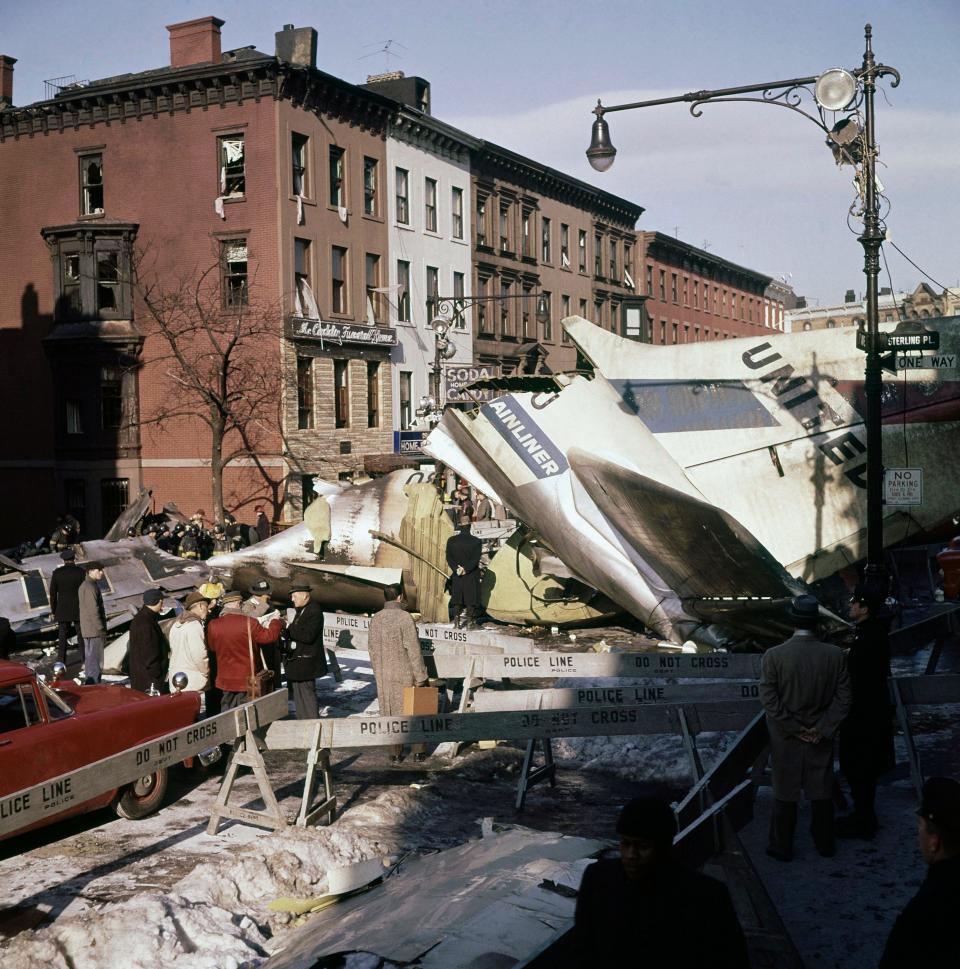 the site of the 1960 Park Slope Plane Crash