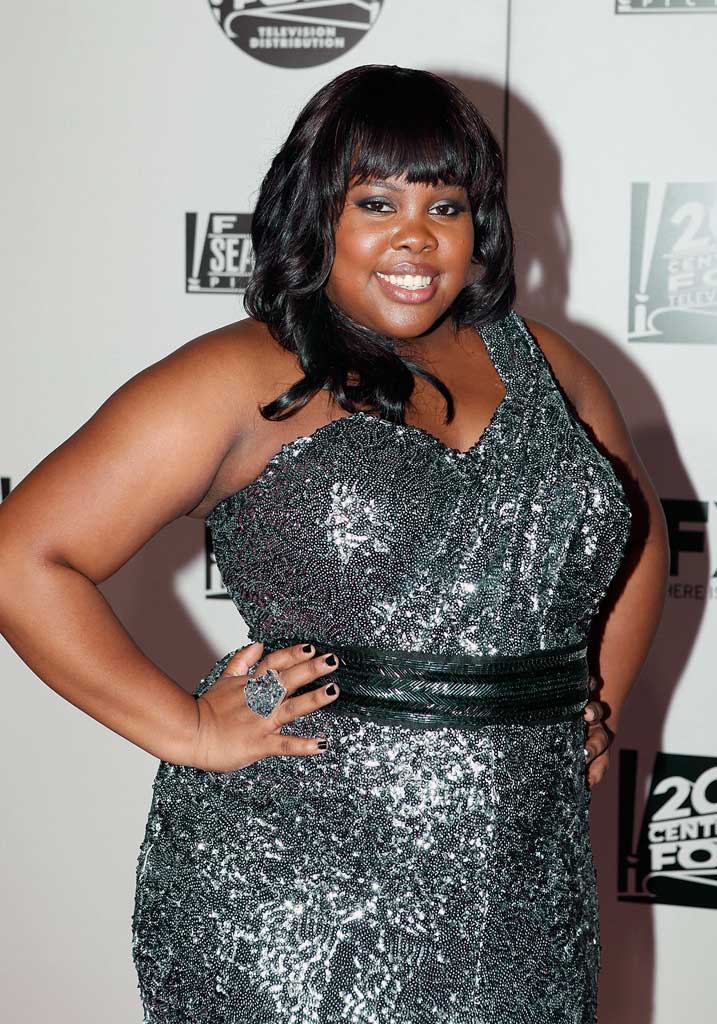 Amber Riley Gldn Glb Awards