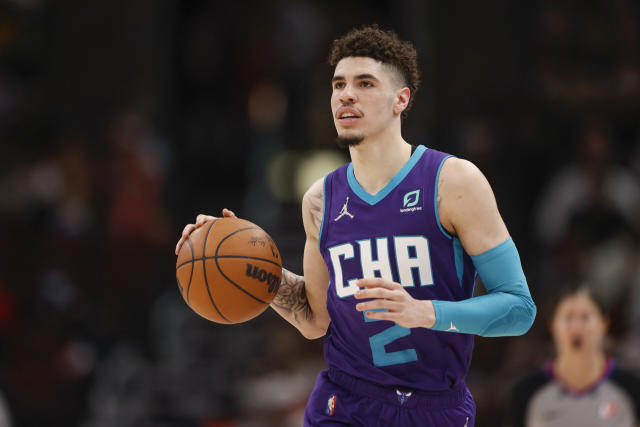 LaMelo's got a new jersey number!, MB1 back in full effect. 🕺💕🛸, By Charlotte  Hornets