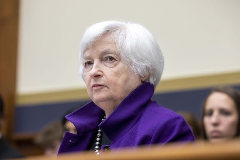  Yellen se reunió con el premier chino Li Qiang el viernes 7 de julio de 2023 en Pekín