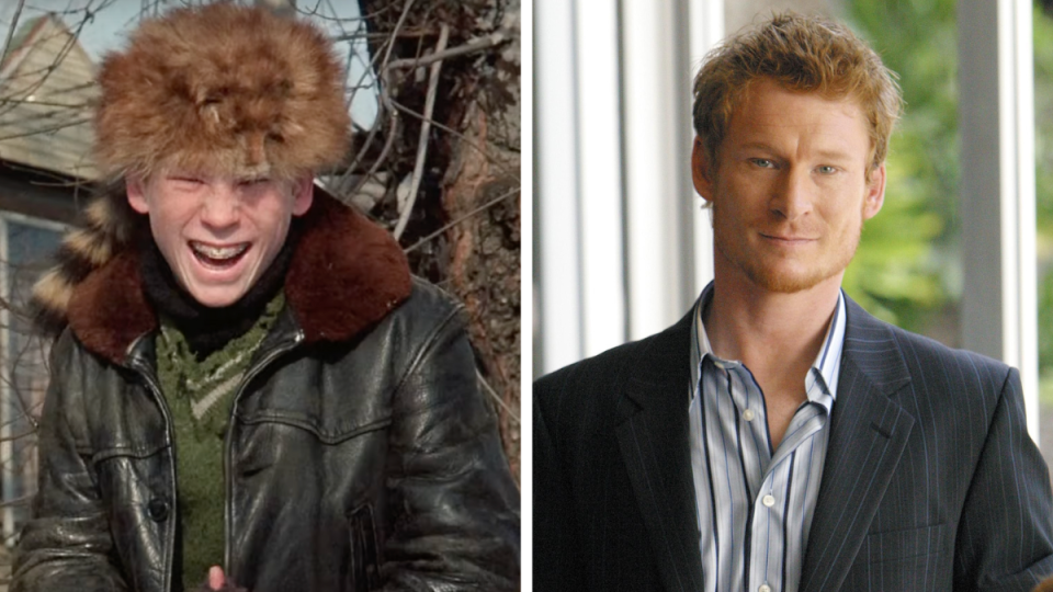 Zack Ward Left: 1983; Right: 2004