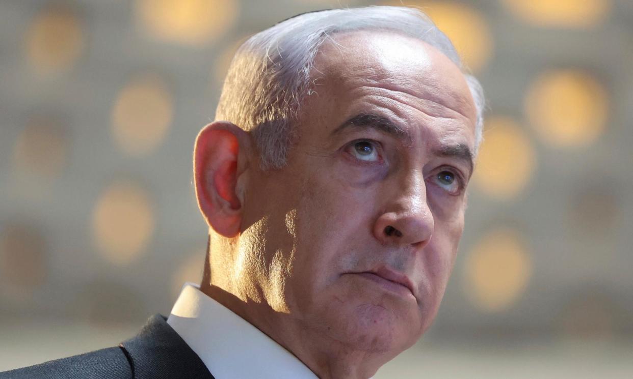 <span>Netanyahu has repeatedly resisted calls for an inquiry despite a string of resignations and apologies from high ranking members of the Israeli security establishment.</span><span>Photograph: Abir Sultan/AP</span>