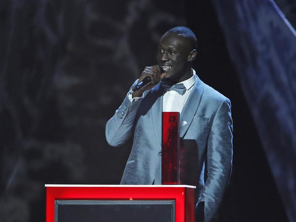 Stormzy made Katy Perry's parody of Trump and May at last year's Brits look like The Muppet Show – and quite right too