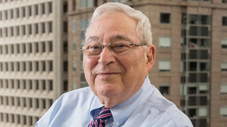 Richard Rosenberg, seen in his San Francisco office in 2019, died on March 3, 2023, at the age of 92.