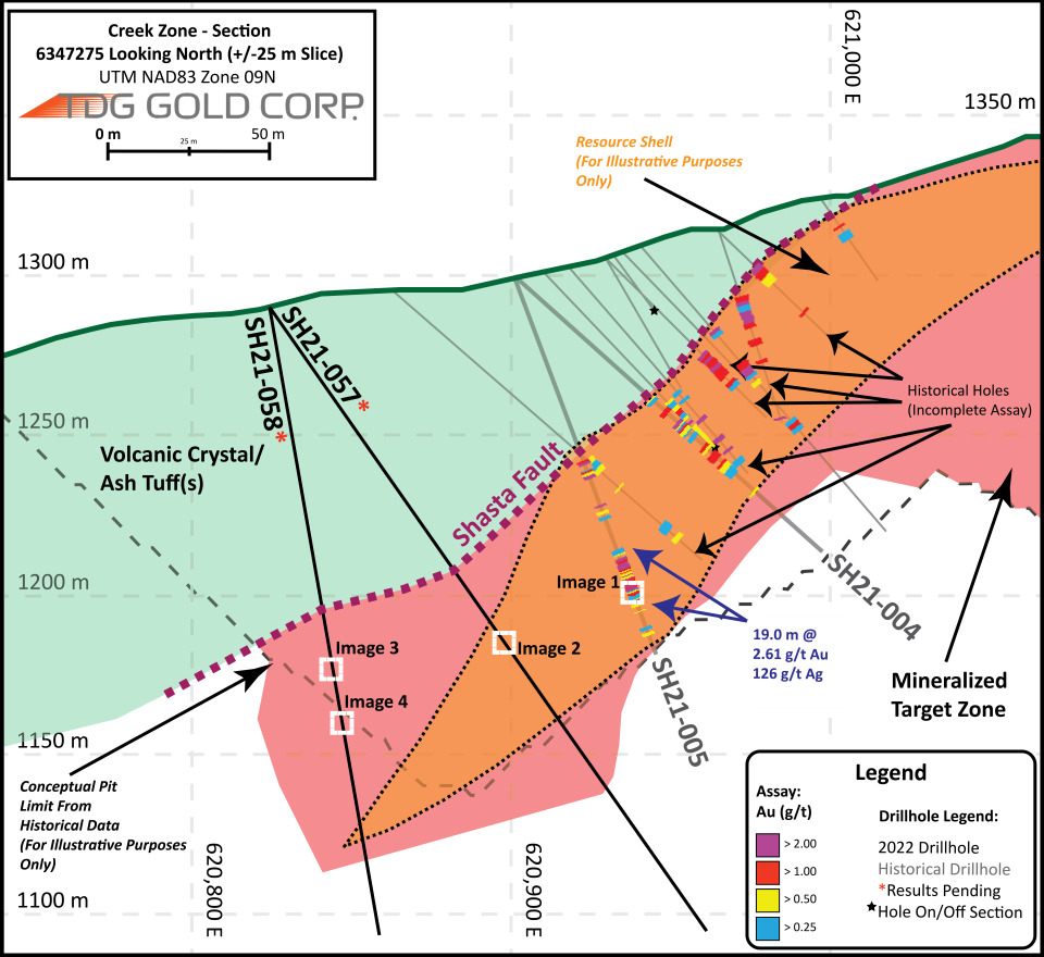 TDG Gold Corp., Tuesday, September 13, 2022, Press release picture