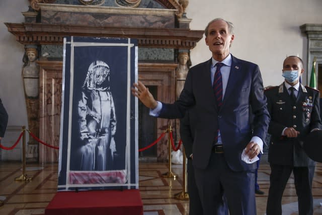 Italy Recovered Banksy