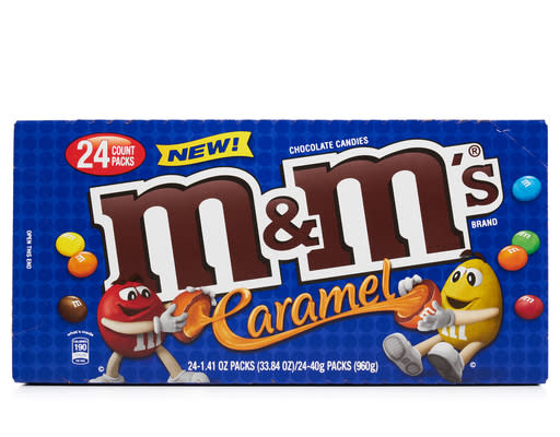 10) Mars M&M's Caramel