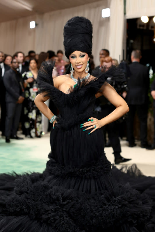 Cardi B at the 2024 Met Gala<p>Dimitrios Kambouris/Getty Images for The Met Museum/Vogue</p>