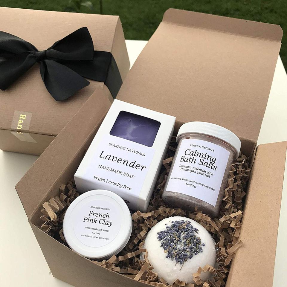 Vegan Lavender Spa Box Set