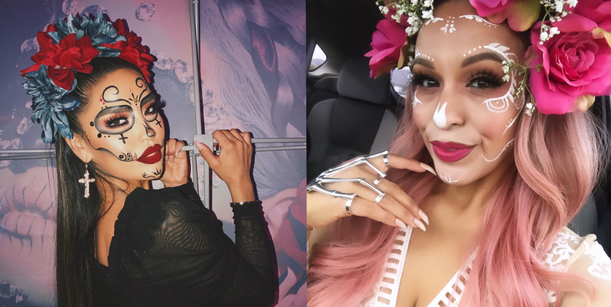 23 Truly Gorgeous Day of the Dead Makeup Ideas to Practice Now