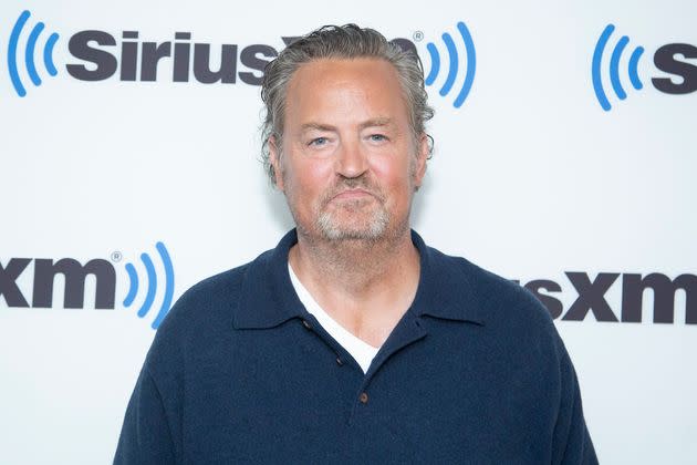 Matthew Perry, who played Chandler Bing in the sitcom 